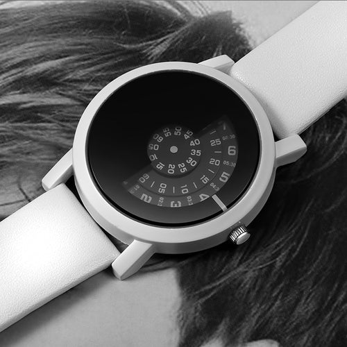 Turntable Couple Watch