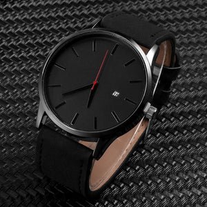 Leather Strap Watch