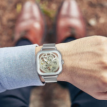 Load image into Gallery viewer, Hollow Dial Magnet Strap Wristwatch