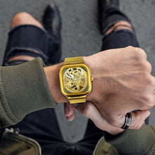 Load image into Gallery viewer, Hollow Dial Magnet Strap Wristwatch