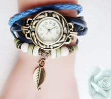 Load image into Gallery viewer, Women Genuine Leather Vintage Watch