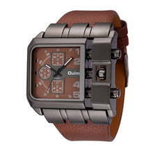 Load image into Gallery viewer, Square Dial Wide Strap Men Watch