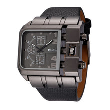 Load image into Gallery viewer, Square Dial Wide Strap Men Watch