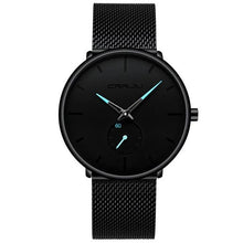 Load image into Gallery viewer, Slim Mesh Steel Waterproof Watch