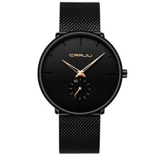 Load image into Gallery viewer, Slim Mesh Steel Waterproof Watch