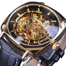 Load image into Gallery viewer, Transparent Skeleton Mechanical Watch
