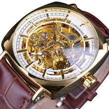 Load image into Gallery viewer, Transparent Skeleton Mechanical Watch