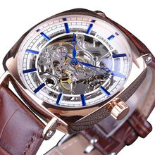 Load image into Gallery viewer, Transparent Skeleton Mechanical Watch