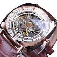 Load image into Gallery viewer, Transparent Skeleton Mechanical Watch