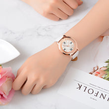 Load image into Gallery viewer, Rhinestone Leather Bracelet Wristwatch