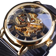 Load image into Gallery viewer, Retro Skeleton Mechanical Watch