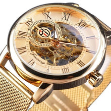 Load image into Gallery viewer, Retro Skeleton Mechanical Watch