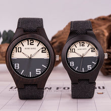 Load image into Gallery viewer, Wooden Couple Watch