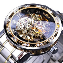 Load image into Gallery viewer, Diamond Luminous Mechanical Watch