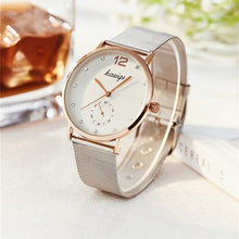 Load image into Gallery viewer, Stainless Steel Rhinestone Couple Watch