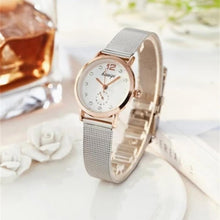 Load image into Gallery viewer, Stainless Steel Rhinestone Couple Watch