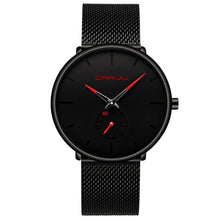 Load image into Gallery viewer, Slim Mesh Steel Waterproof Watch