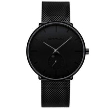 Load image into Gallery viewer, Slim Mesh Steel Waterproof Watch