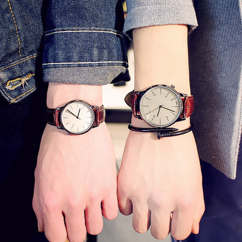 Fashion Vintage Couple Watch