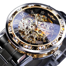 Load image into Gallery viewer, Diamond Luminous Mechanical Watch