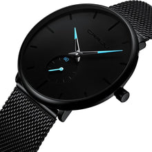 Load image into Gallery viewer, Slim Mesh Steel Waterproof Watch